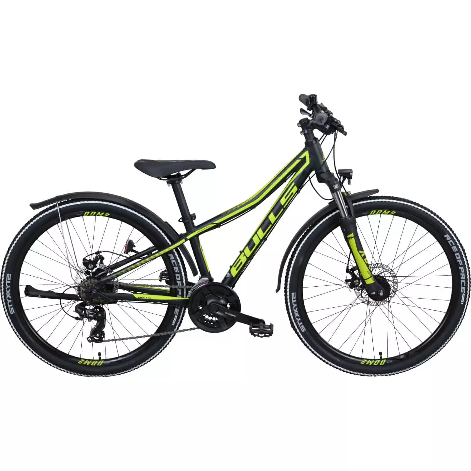 Bulls Racer Street Jugendrad 26" - Schwarz Lime 1 Bulls Racer Street Jugendrad 26" - Schwarz Lime