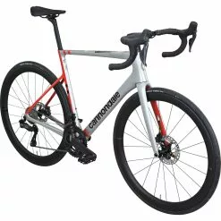 Cannondale Super Six EVO Carbon Ultegra Di2 Disc Rennrad -E-Bikes Mporte Magasin cannondale 28 supersixevoultdi2 silber rot 98565 2022 c
