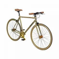 Chrisson Singlespeed Fahrrad -E-Bikes Mporte Magasin chrisson 28 fixie gold 92345 20222