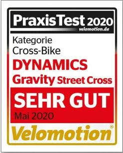 Dynamics Gravity Street Cross Crossrad 28" -E-Bikes Mporte Magasin dynamics street cross veloauszeichnung
