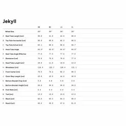 Cannondale Jekyll 1 Mountainbike Fully 29" -E-Bikes Mporte Magasin jekyll 1 geo tabelle