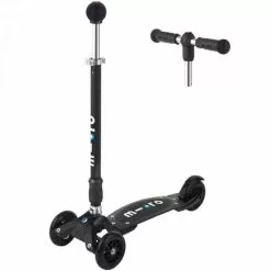 Micro Kickboard Compact Farbe Schwarz