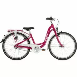 Puky Skyride 24-3 Jugendfahrrad -E-Bikes Mporte Magasin puky skyride 24 3 retro berry a