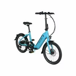 Τάλως Talos E-Foldy Faltrad 20" -E-Bikes Mporte Magasin talos 20 efoldy hellblau 96542 20232