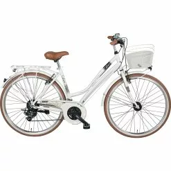 Tecnobike Colore Cityrad 28" -E-Bikes Mporte Magasin tecnobike 21 colore panna 90002 2021 a