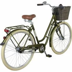 Triumph Alu Classic 7 Cityrad 28" -E-Bikes Mporte Magasin triumph 28 aluclassic7 irishgreen 2021 b