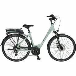 Triumph E-Bird City E-Bike 28" -E-Bikes Mporte Magasin triumph 28 e bird wave sage schwarz 2022 95935 6856 aa